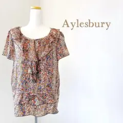 Aylesbury アリスバーリー リバティ　花柄 フレアチュニック