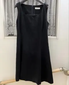 【期間限定】アンクラインⅡ ノースリワンピース　黒のサムネイル