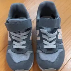 New Balance スニーカー373 18.5cm グレー ベルクロ