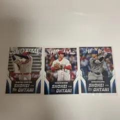 大谷翔平 Topps JAPAN SHOTIME 3枚セット
