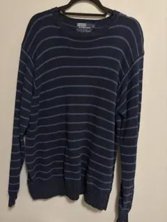 Polo by Ralph Lauren ニットセーター Lサイズ ネイビー