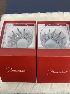 Baccarat クリスタルグラス 2個セット