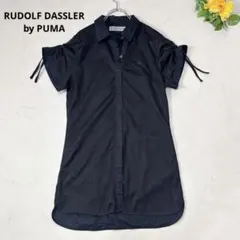 RUDOLF DASSLER byPUMA＊メッシュ網み半袖ワンピース　ブラウス