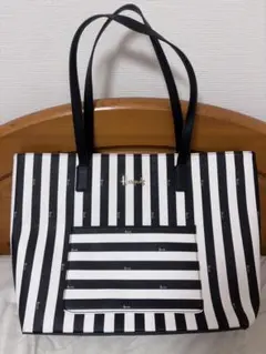 『Harrods』ストライプバッグ A4対応のサムネイル