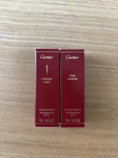 Cartier （カルティエ）サンプル香水2個セット