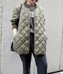 美品◼️ Spick & Span スピックアンドスパン　Peキルティングブルゾン