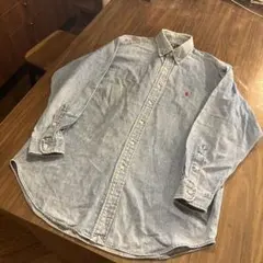 POLO ラルフローレン デニムシャツ　Lサイズ　値下げしました