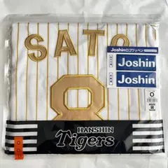 【L】 佐藤輝明 阪神タイガース チャンピオンユニフォーム ④ 佐藤輝明 阪神タイガース チャンピオンユニフォーム 金ユニ Mサイズ