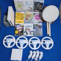 任天堂 Wii ハンドル 本体 マリオカート 太鼓の達人 ポケモン ダンス