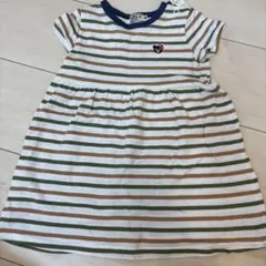 ミキハウス　ダブルビー　ワンピース