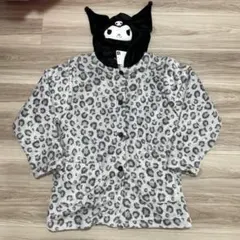 サンリオ　クロミ ふわふわもこもこ　ルームウェア ヒョウ柄　フード　キュート！