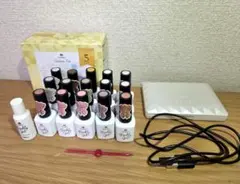 HOMEI Weekly Gel ネイルカラー&UVライトセット まとめ売りのサムネイル