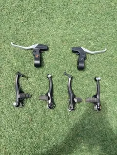 블랙 V-브레이크 2개 세트 윈지퍼