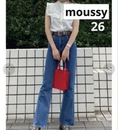 MOUSSY インディゴ　フレアデニム　マウジー