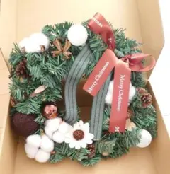 クリスマスリース クリスマス用品 Xmas ドア 飾り付け リース 30cm