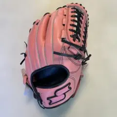 SSK 軟式】エスエスケー 赤色 グローブ ディンプル ヴィンテージ