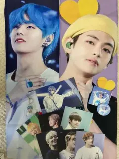 bts テヒョン　テテ スローガンセット