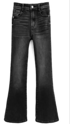 GRL ハイウエストフレアデニムパンツ[cu498]