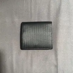 ブラック合成皮革コインケース