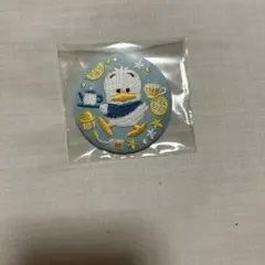 サンリオキャラクターズ 刺繍缶バッジ 刺繍缶バッジビスケット あひるのペックル