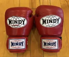 WINDY ボクシンググローブ 10 oz 赤
