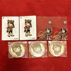 CR crazyraccoon makiba まきば 缶バッジ カード