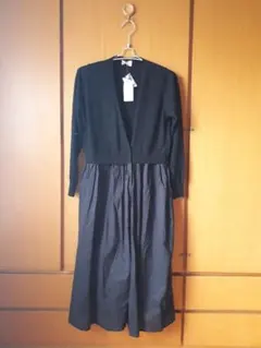 ロングワンピース 長袖