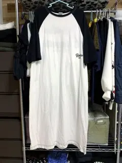 Rodeo Crowns★カラーステッチラグランマキシワンピ.今期物.新品.