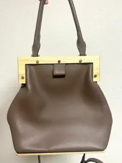 ウッドフレームバッグ　ショルダーバッグのサムネイル