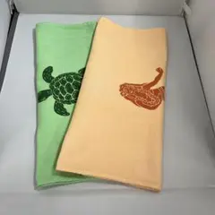 ハワイアン　敷物2枚セット