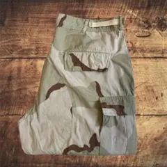 米軍放出品　実物　3カラーデザート　97年度　BDU コンバットパンツ　L-L⑥のサムネイル