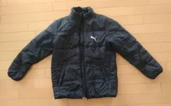 PUMA ブラック 中綿コート 160サイズ