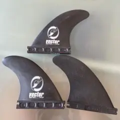 vector VF 437 サーフボードフィン 3枚セット