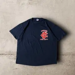 USA製90年代RUSSELL ATHLETIC激レアプリントTシャツ袖シングル