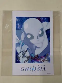 池袋アニメイト配布 グノーシア 未開封 しげみちチェキ風イラストカード2枚1組S