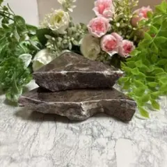 156.ベージュの大理石　クレマコーラル　3ケ　アクセサリープレートなどに