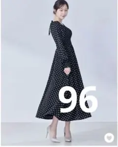 か*こ様 over E ウエストシャーリングワンピース ライトブルー・96