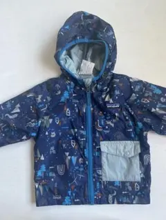 patagonia キッズジャケット フード付き