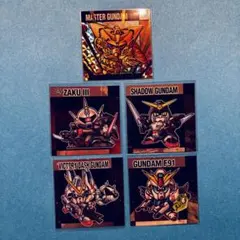 元祖SDガンダムスナックⅡ シール　5枚セット