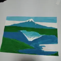 浮かび 富士