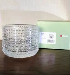 イッタラ　カステヘルミ　キャンドルホルダー　クリア　iittala