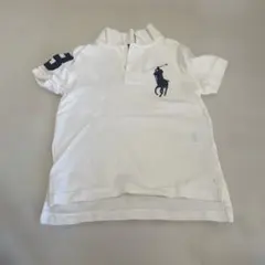 ラルフローレン　白半袖ポロシャツ　3 T