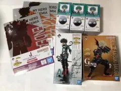 【未開封品】ヒロアカ一番くじセット　緑谷出久　爆豪勝己　エンデヴァー　トゥワイス