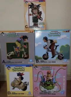 ドラゴンボール 一番くじ SNAP COLLECTION フィギュア 5個セット