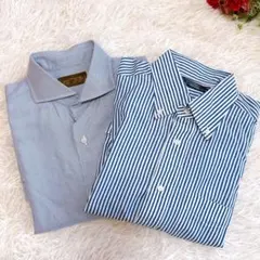 ⭐︎鎌倉シャツ⭐︎高級200番手生地 他長袖シャツ 2点セット 42-86