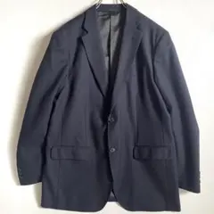 UNIQLO ウールレーヨンテーラードジャケット　ネイビーXL 大きいサイズ新品