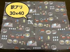 ★訳アリ商品★ カレーライス　茶　30×40★ ランチョンマット　男の子　女の子