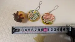 キーホルダー　食品サンプル