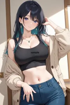 m604 AIイラスト　かわいい　A4ポスター