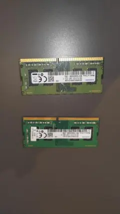 [中古品]サムスン　ノートパソコン用メモリ 2GB DDR4-2133 2枚組